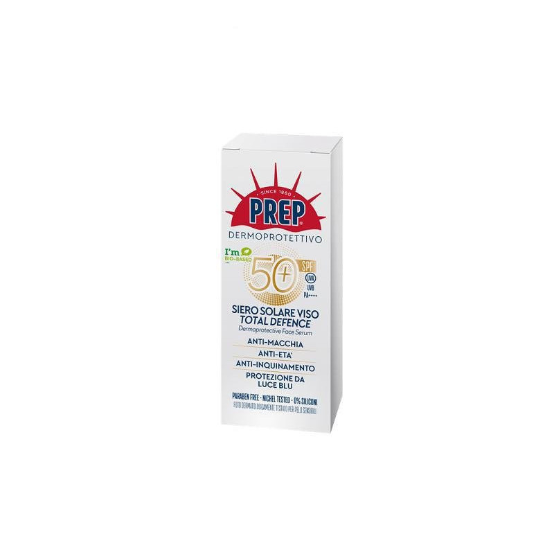 Prep solari siero viso fp.50+ ml .50