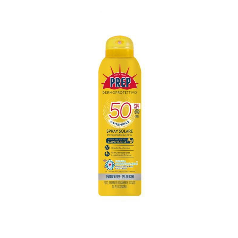 Prep solari spray protettivo fp.50 ml.150 bombola