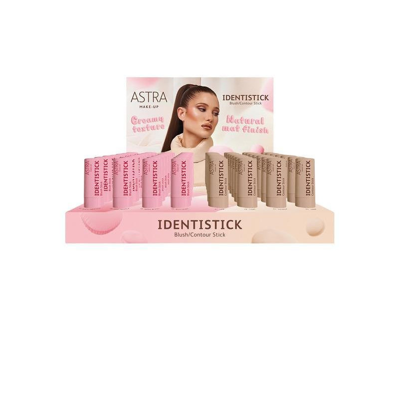 Astra espositore identistick blush/contour stick cremoso kit pz.48