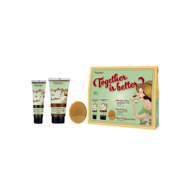 Athena confezione regalo togheter is better scrub+maschera+disco
