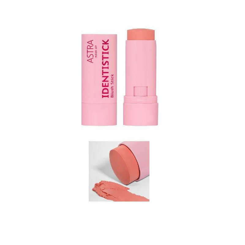 Astra identistick blush stick cremoso n.01 peach persona