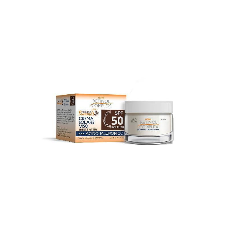 Retinol complex solare crema viso fp50 ml.50