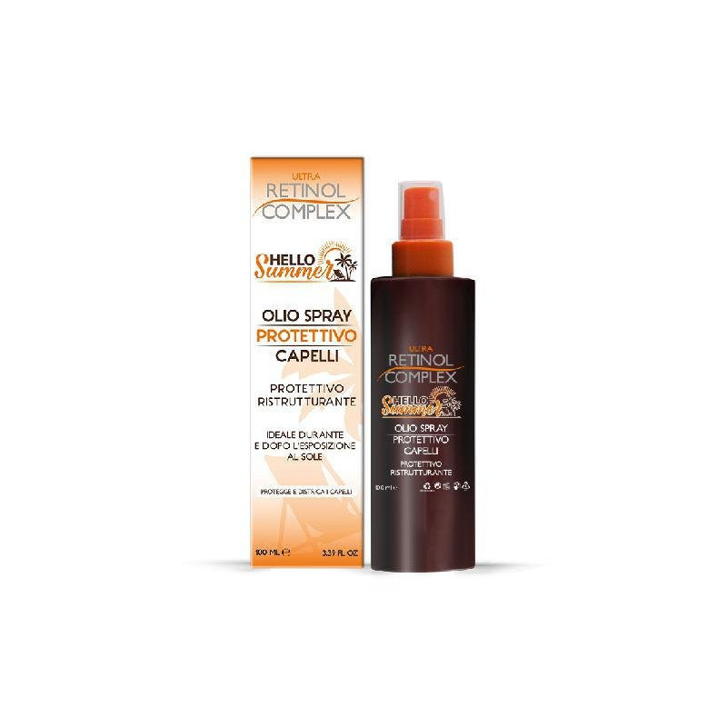 Retinol complex solare olio spray protettivo capelli ml.100