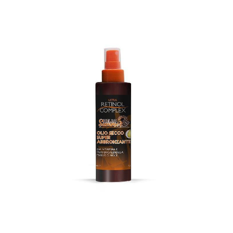 Retinol complex solare olio secco super abbronzante ml.200
