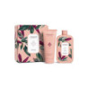 Rituena confezione regalo latta damasco in fiore doccia+crema corpo