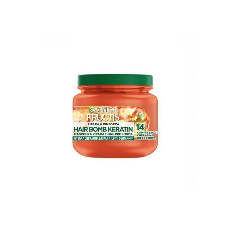 Fructis maschera ml.320 hair bomb ripara e rinforza capelli danneggiati
