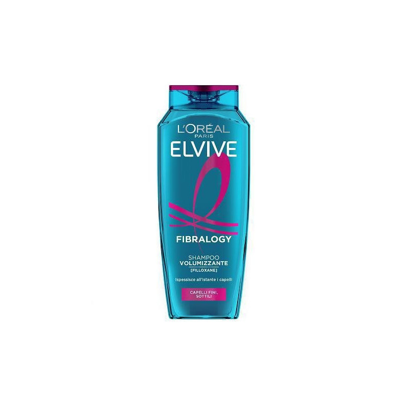 Elvive shampoo ml.250 fibralogy capelli fini sottili volumizzante