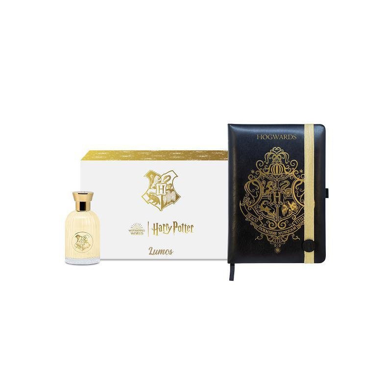 Harry potter lumos confezione re galo edt+agenda notebook
