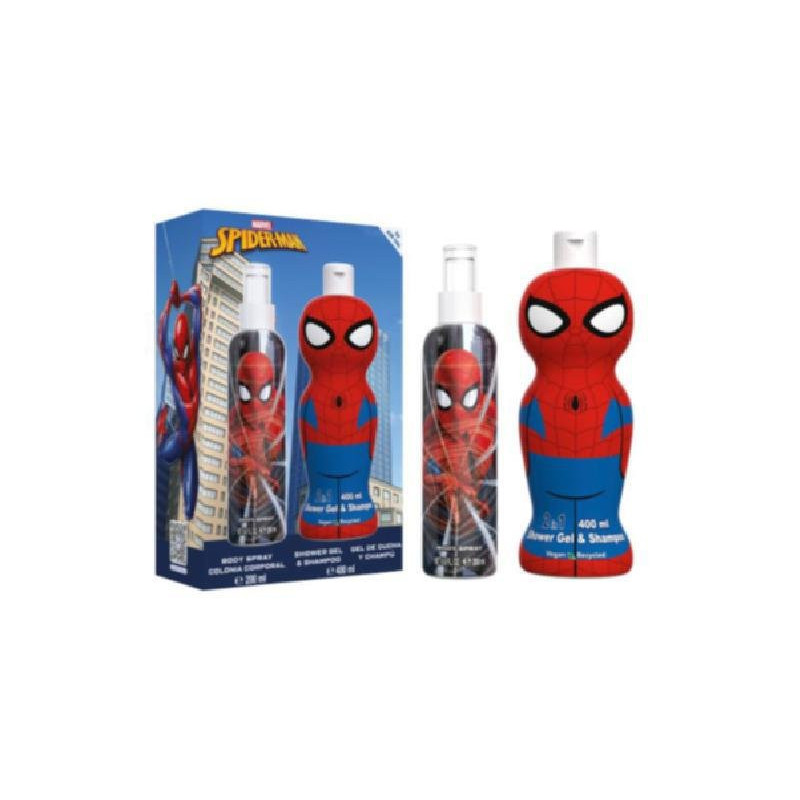 Spiderman confezione regalo gel doccia+body spray 474