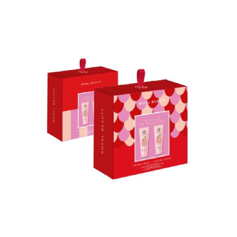 Royal beauty confezione regalo toi 1/2024 crema mani+crema piedi