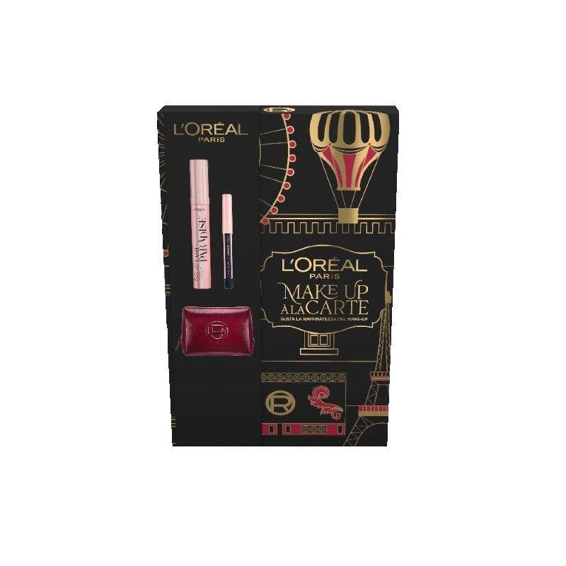 L oreal confezione pochette mascara lash paradise + mini matita