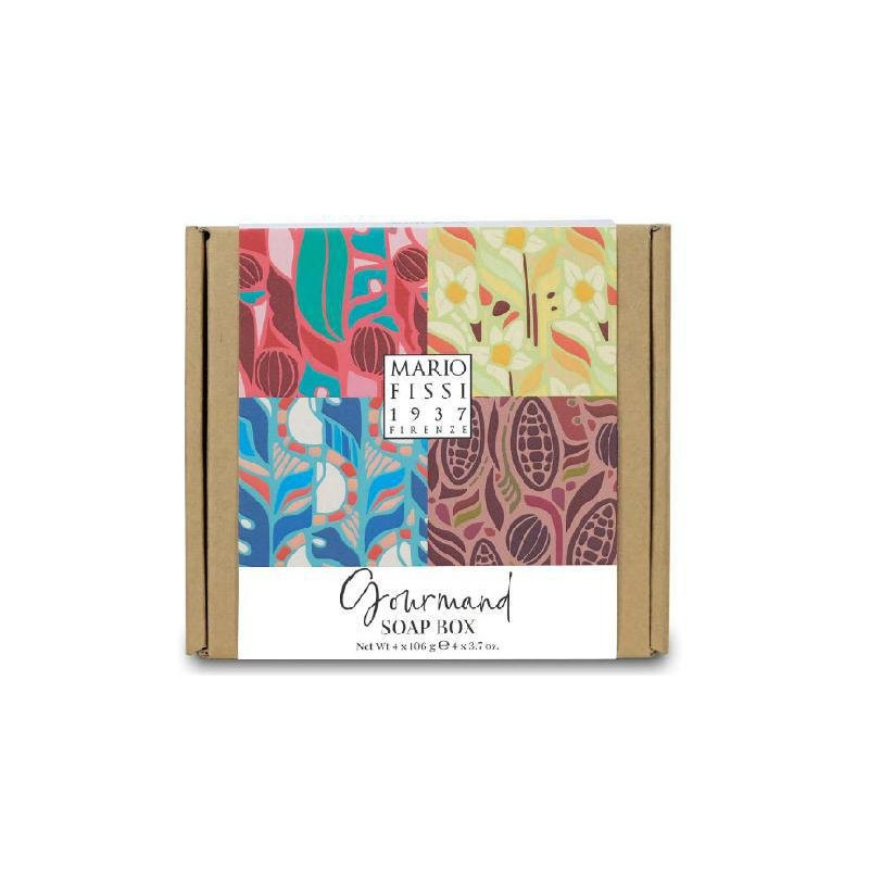 Fissi confezione regalo gourmand soap box pz.4