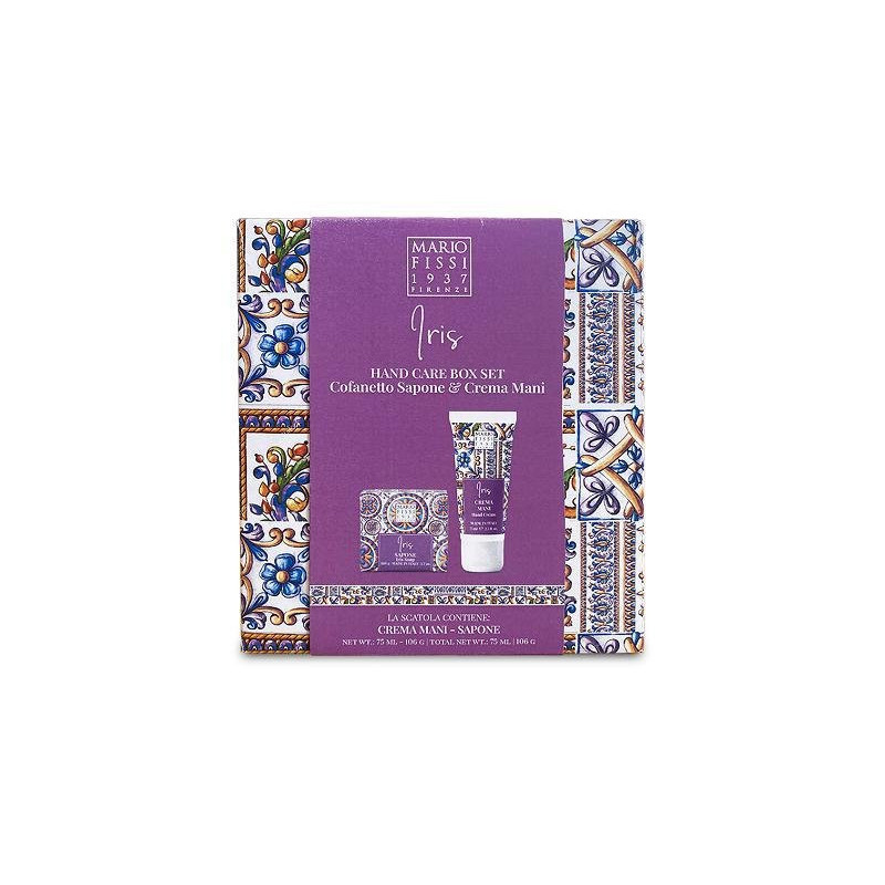 Fissi confezione regalo med flow ers iris saponetta+crema mani