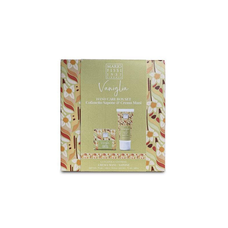 Fissi confezione regalo gourmand vaniglia saponetta+crema mani