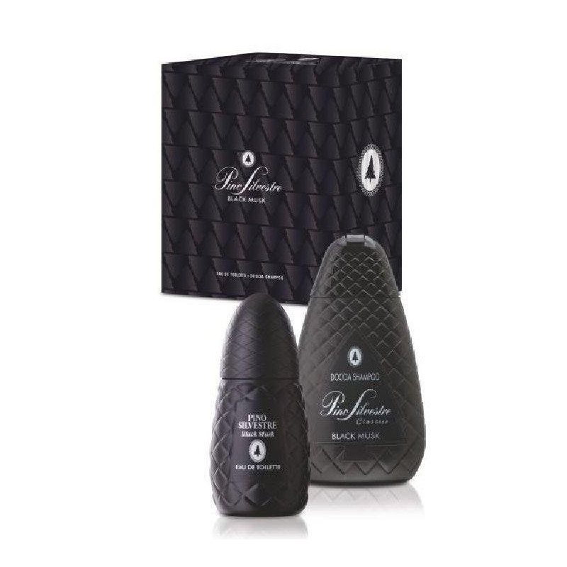 Pino silvestre confezione black musk regalo edt+doccia