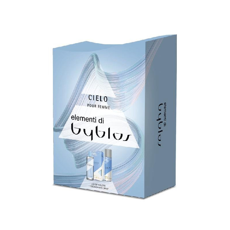 Byblos confezione regalo element cielo edt+deo
