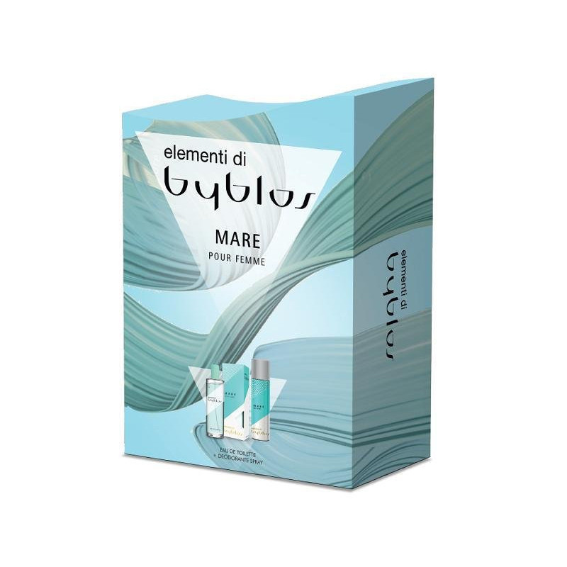 Byblos confezione regalo element mare edt+deo