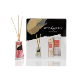 Alyssa ashley confezione regalo rose musk edp+diffusore bastoncini