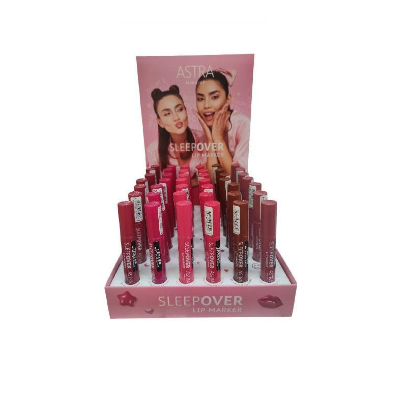Astra espositore rossetto lip ma rker sleepover pz.36