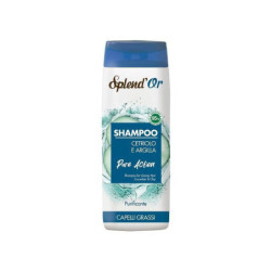 Splendor shampoo new ml.300 cetriolo e argilla capelli grassi