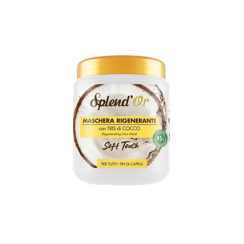 Splendor maschera capelli ristrutturante ml.1000 cocco rigenerante