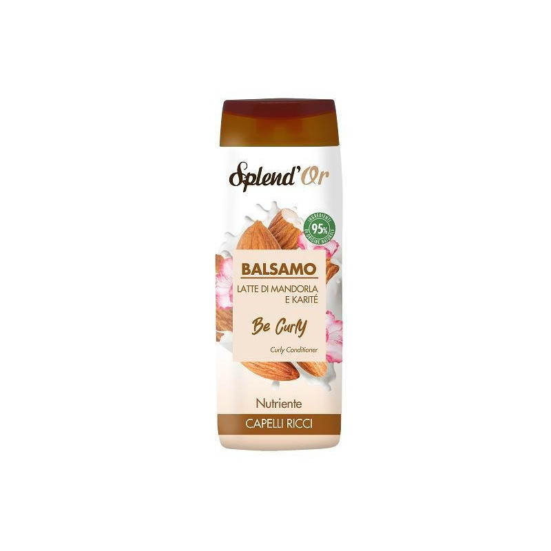 Splendor balsamo new ml.300 latte di mandorla e karite capelli ricci
