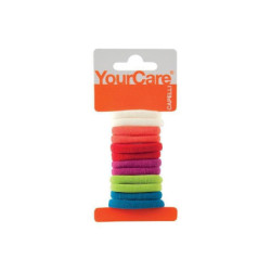 Yourcare elastici capelli no clip small colorati pz.12 art.f0377col