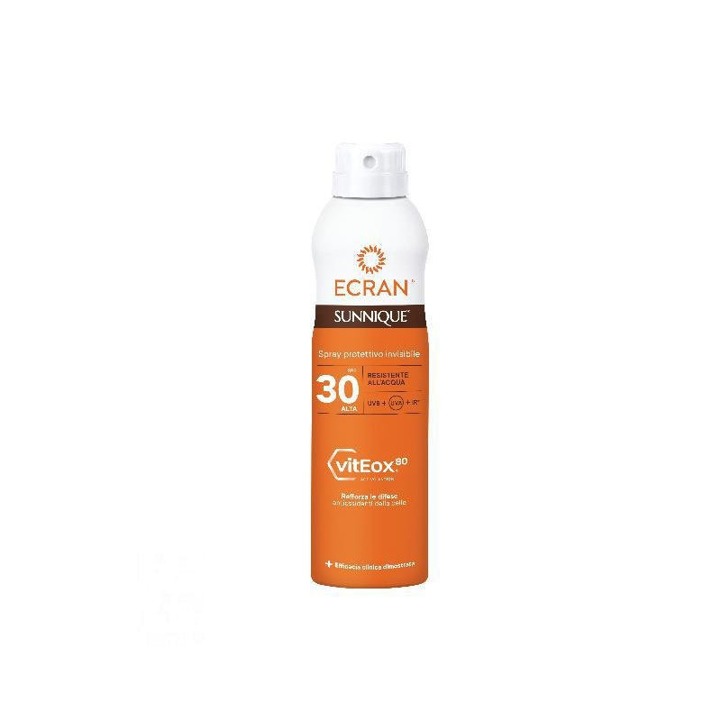 Ecran sunnique latte spray bombo la f.p.30 ml.250