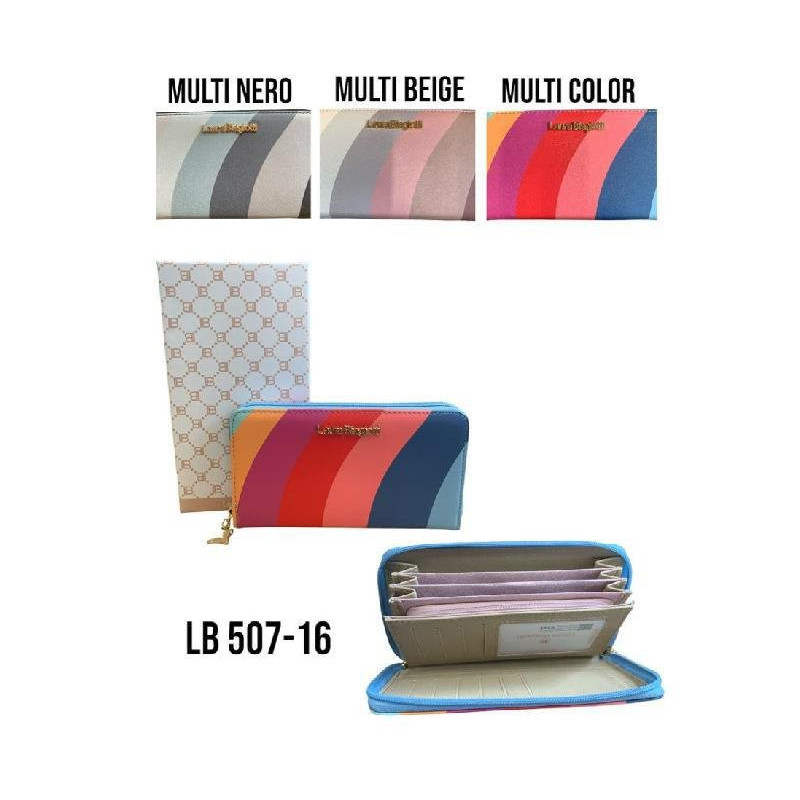 Portafogli laura biagiotti stucky donna art.507-16 pz.4 colori assortiti