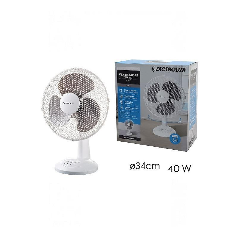 Ventilatore da tavolo 40w cm.30 art.586001