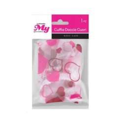My cuffia doccia cuori art.cuf06575a/art.6465