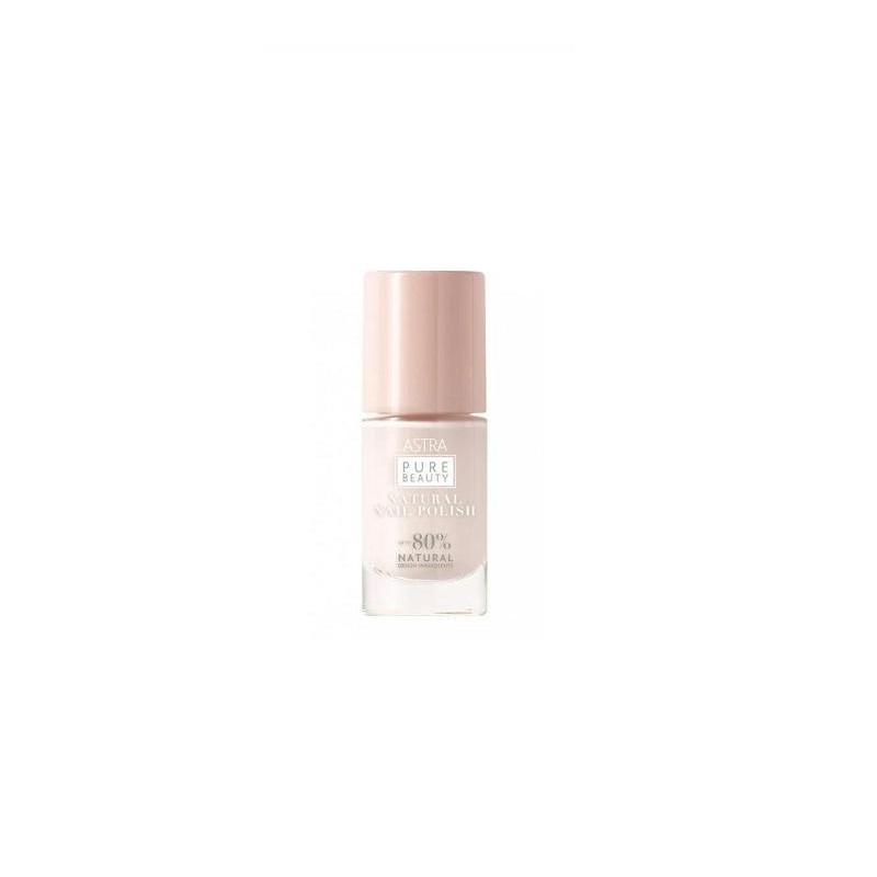 Astra smalto pure beuaty natural nail polish ml.8 n.07 coconut milk