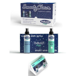 Bulky soft kit igienizzante smartclean spray mani+spray sup.+veline 1919