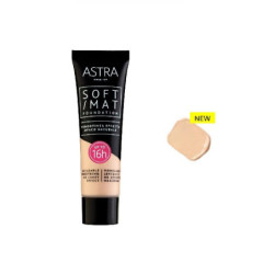 Astra fondotinta fluido soft/mat n.02 butter