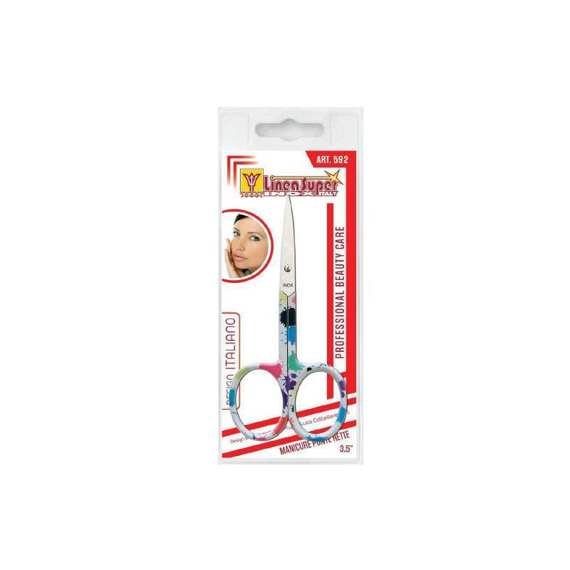 De luca forbici manicure punta retta art.592