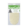 Yourcare guanto corpo esfoliante puro cotone 100% biologico art.26