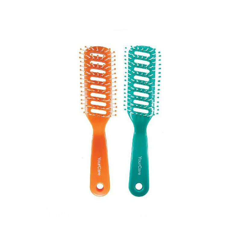Yourcare spazzola capelli scheletro colori assortiti art.1834col