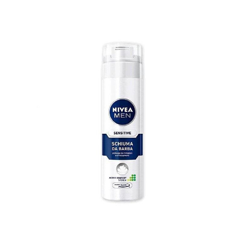 Nivea schiuma da barba ml.200 se nsitive bianca