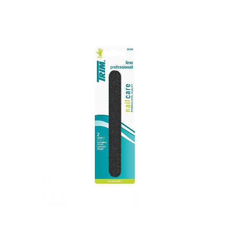 Trim lime unghie grana media/grossa pz.2 blister art.cb-02bi