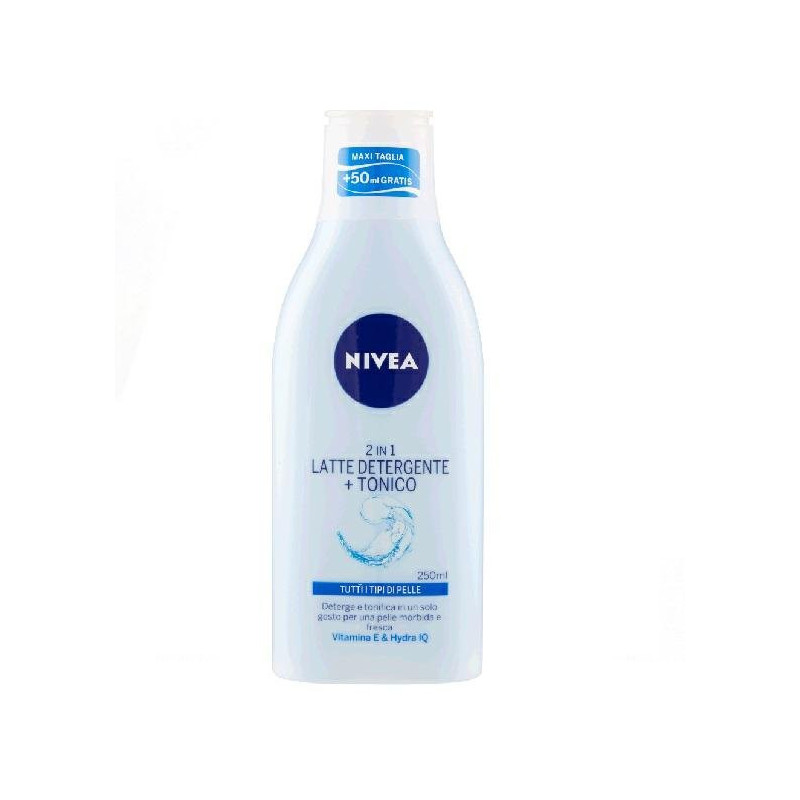 Nivea latte detergente + tonico 2 in 1 ml.200