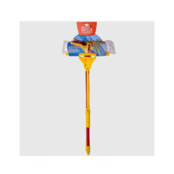 Brilla  lavavetro flash con strizzatore e manico cm.130