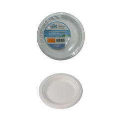 Piatti polpa cellulosa bio dessert cm.18 pz.50 pulp