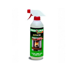 Diavolina vetri camini spray ml.500