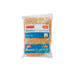 Elastici anelli gomma gialli dia m.mm.120x1,5 mm kg.1