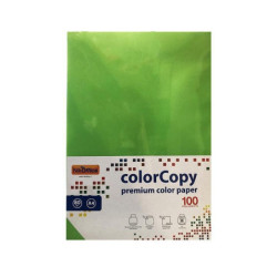 Carta nikoffice nikcolor cm.21x29,7 gr.80 fg.100 verde