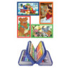 Astuccio completo 3 cerniere car toon nikoffice-fila