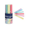 Nikoffice righelli  cm.16 pz.60 pastello art.49nik045