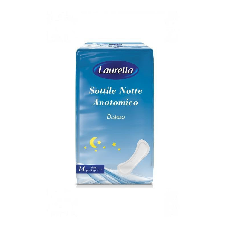 Laurella assorbenti notte sottile disteso pz.14