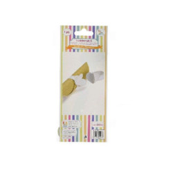 Portatovaglioli decoro avorio pz .6 art.51046