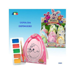 Uova da dipingere assortite art.90899
